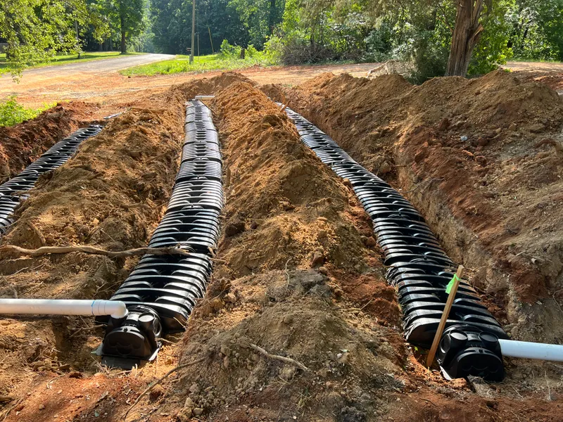 Septic system repair